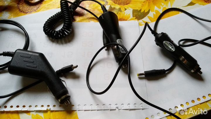 Автомобильные адаптеры, работающ. от прикуривателя
