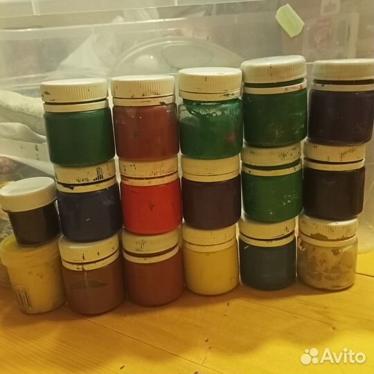 Гуашь художественная