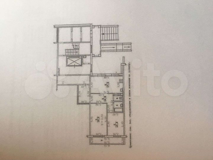 2-к. квартира, 63 м², 1/9 эт.