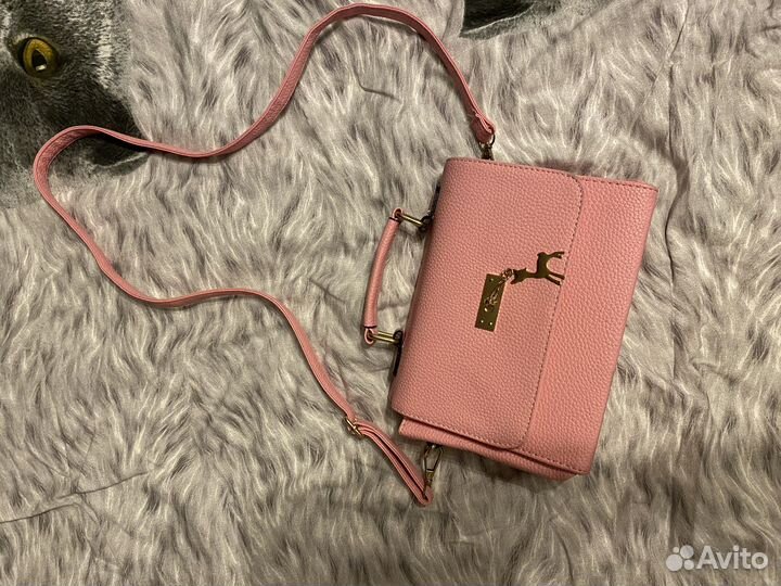 Сумка розовая