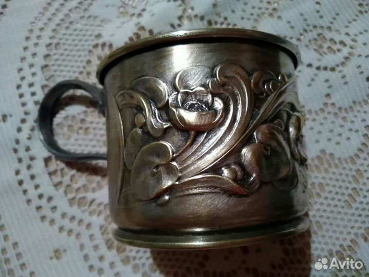 Подстаканник антиквариат