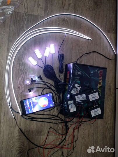 Атмосферная подсветка салона 18в1