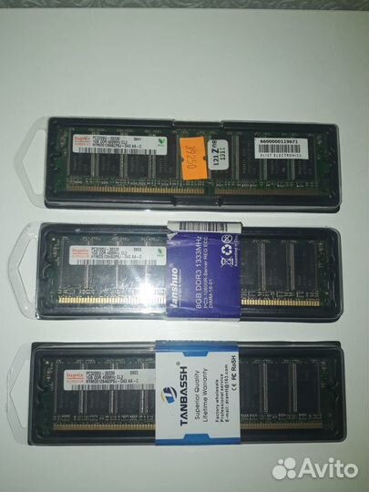 Продам оперативную память DDR 1Gb 512mb