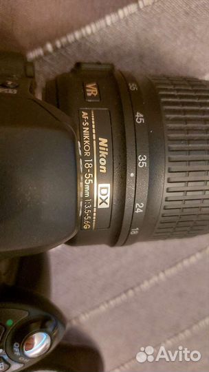 Зеркальный фотоаппарат nikon d60