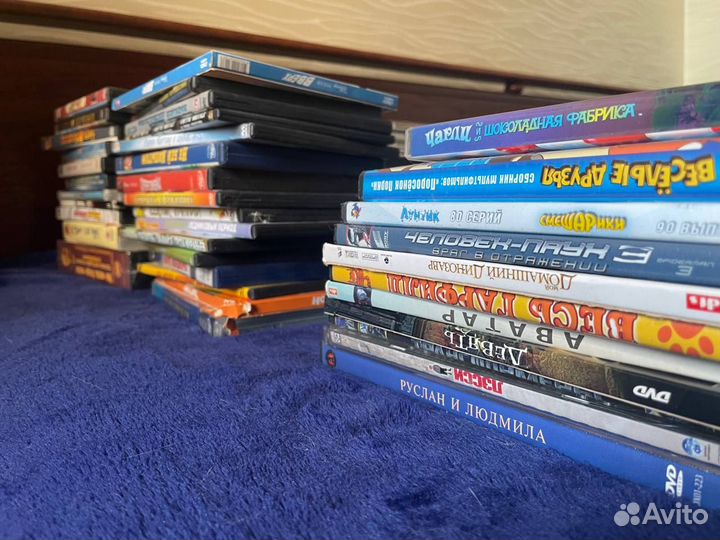 Большая коллекция DVD (фильмы, по, игры, музыка)