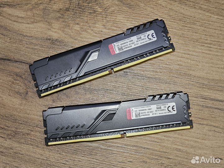 Kingston HyperX Fury Black 3733MHz 2x8 GB