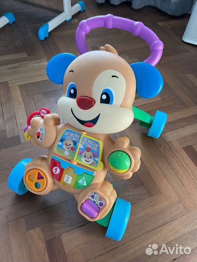 Ходунки каталка fisher price Ученый щенок