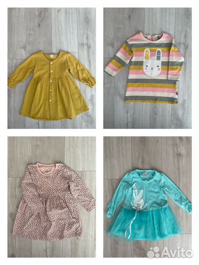 Вещи на девочку осень 86-92