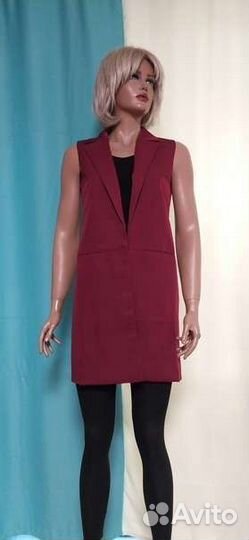 Жилетка женская удлиненная новая