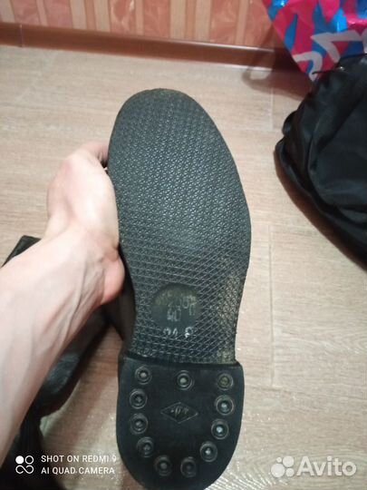 Сапоги юфтевые