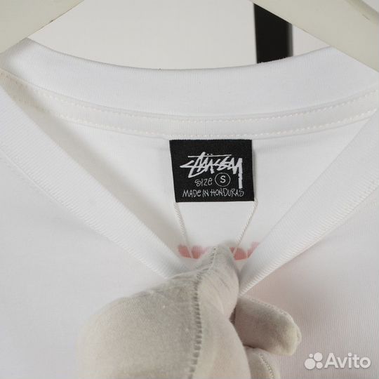 Футболка stussy белая