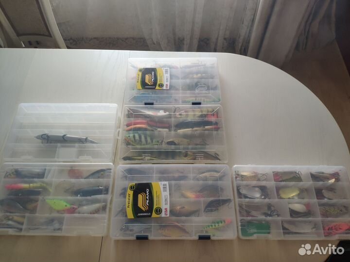 Набор воблеров, джерков, блесен