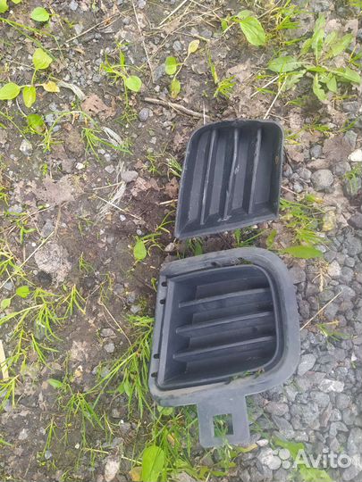 Запчасти с переднего бампера Хонда Аккорд 7