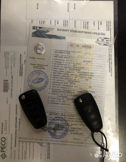 Ford Focus 1.6 AMT, 2012, 160 000 км