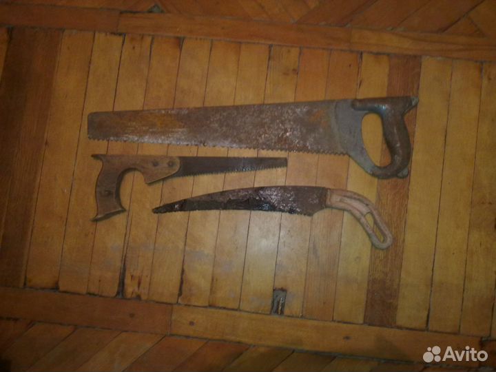 Ручная пила по дереву СССР