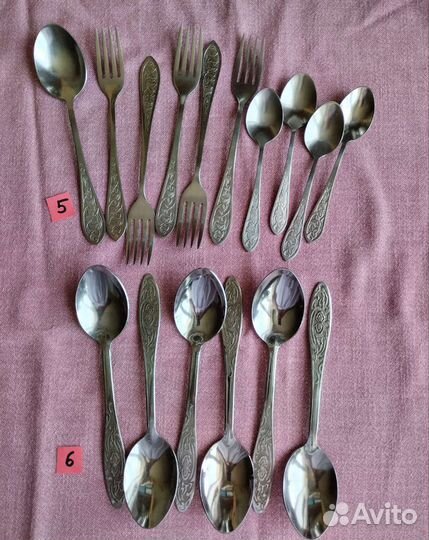 Столовые приборы нержавейка СССР