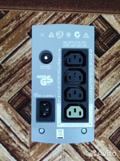 Бесперебойник Back-UPS CS-500