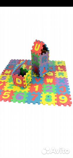 Мягкий коврик пазл