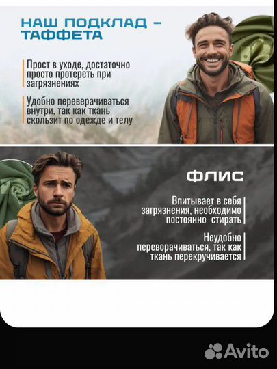 Спальный мешок демисезонный до -5