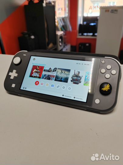 Nintendo Switch Lite прошитая с играми (к204)