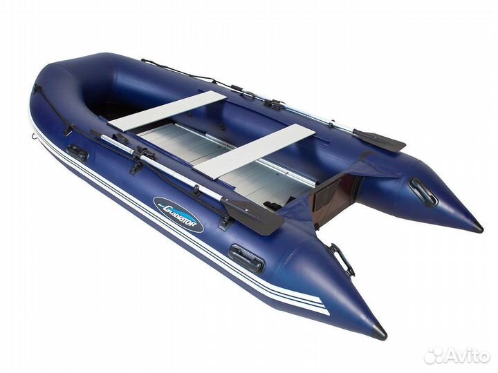 Лодка пвх Gladiator B370AL темно-синий