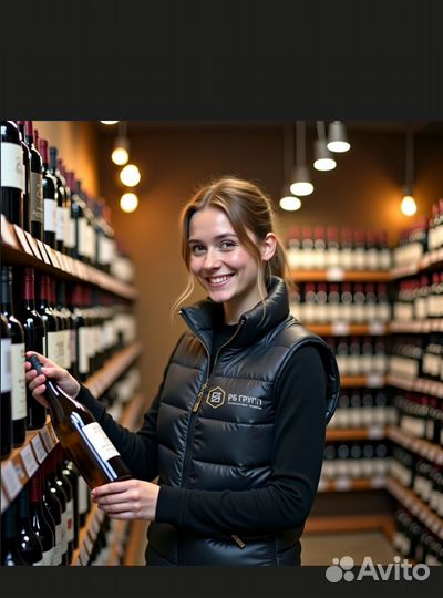 Сотрудник зала на выкладку товара