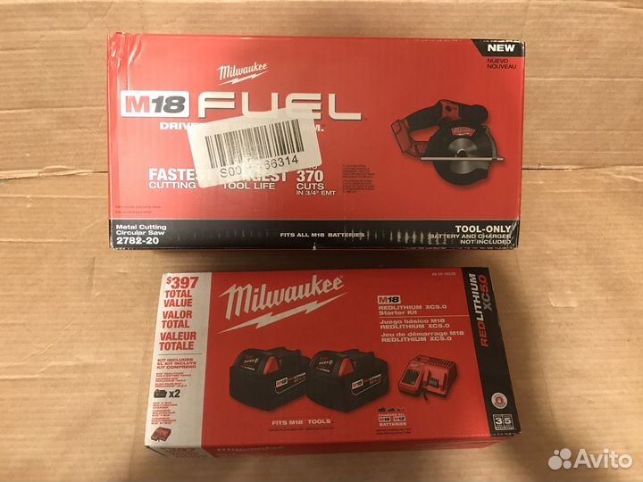 Пила milwaukee 2782-20 и энергокомплект