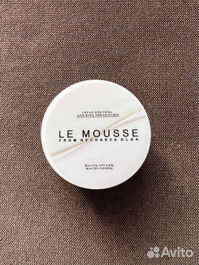 Le mousse скраб для лица