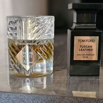 Tom ford tuscan leather Kilian l'heure verte