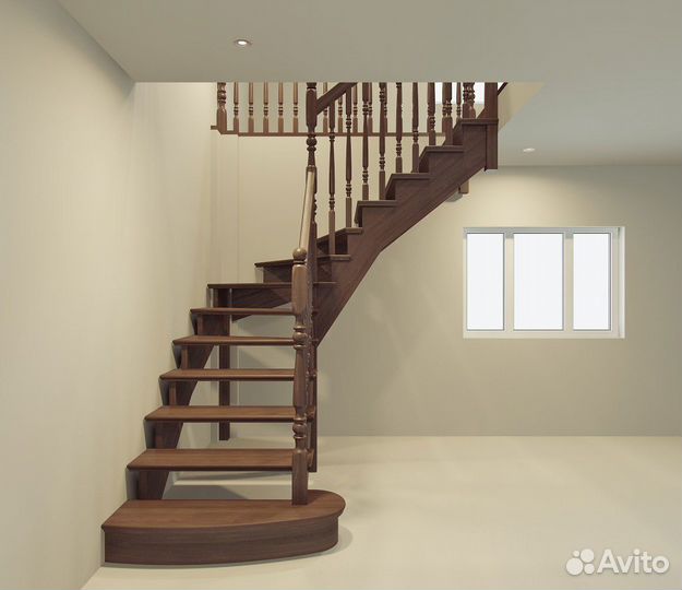 Лестница мдф