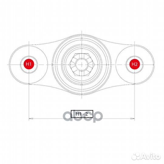 Опора шаровая передняя elantra 06/ceed 06/CER