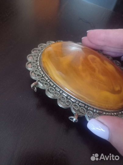 Винтажная брошь