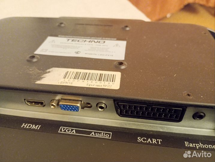 Телевизор techno