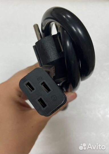 Сетевой кабель питания. Разъем - C19. 1,5м 3*2,5мм