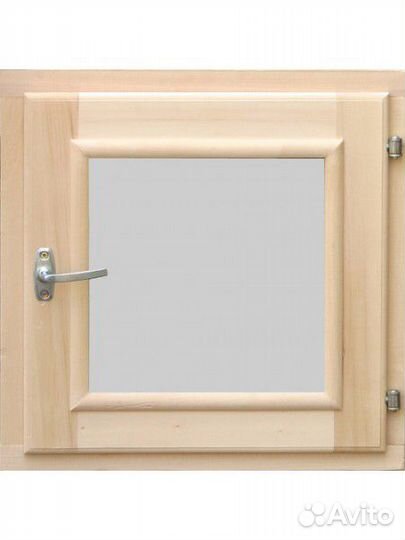 Форточка окно для бани и дома из липы стеклопакет