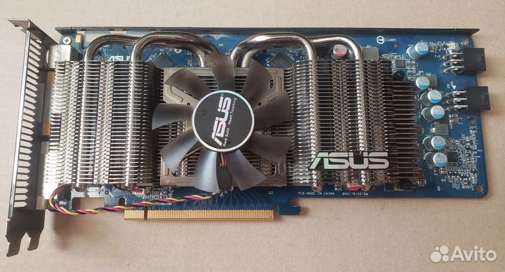 Видеокарта asus 9800GTX+ 512mb
