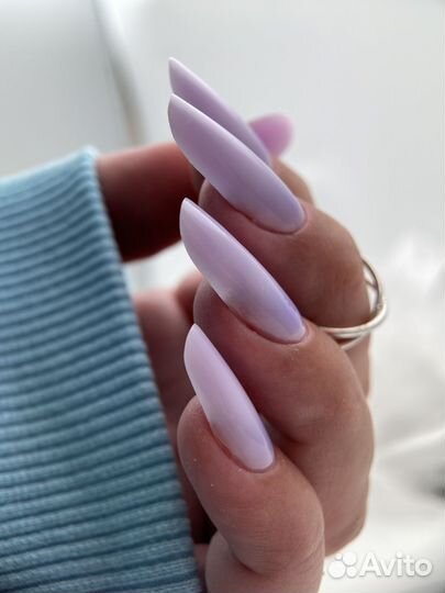 Маникюр наращивание