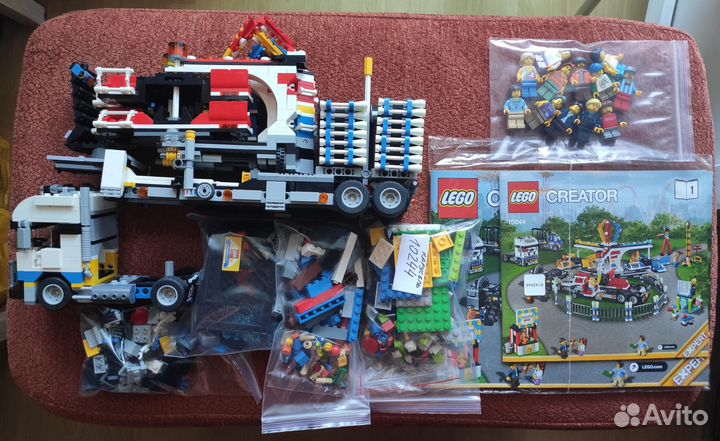 Lego Fairground 10244 Mixer + 31095 Carousel