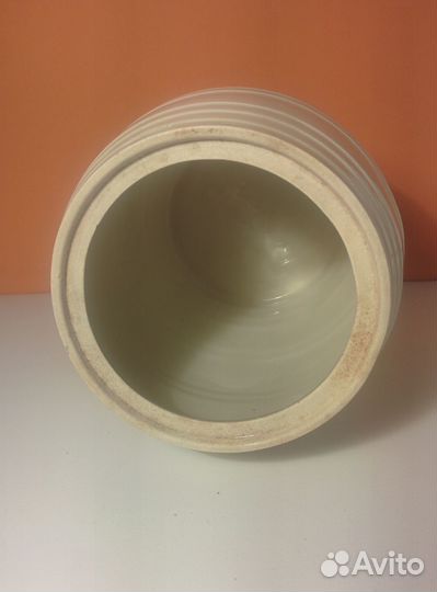 Бочонок лфз банка для хранения фарфоровая 50-е