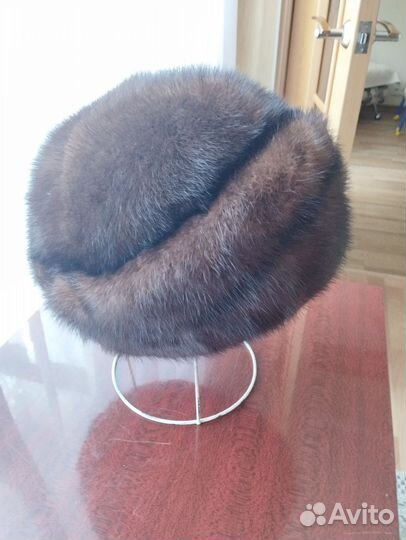 Шапка норковая женская 58 60