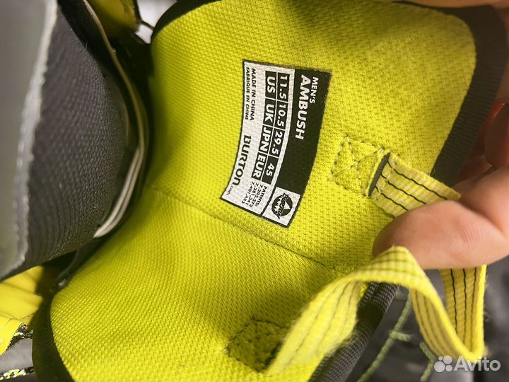 Burton inprint 3 размер 45