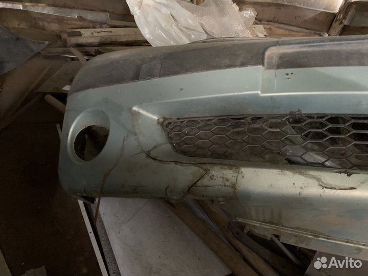 Бампер на renault logan 1