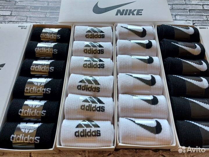 Носки Nike Adidas Lacoste Reebok