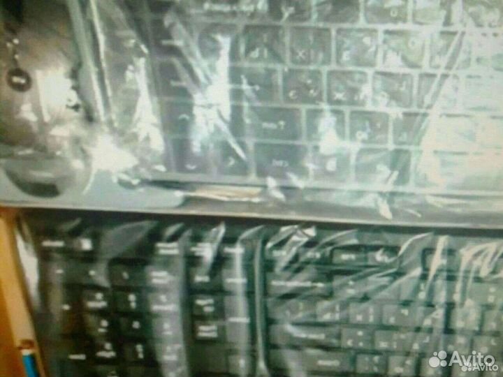 Клавиатура беспроводная с мышкой новая