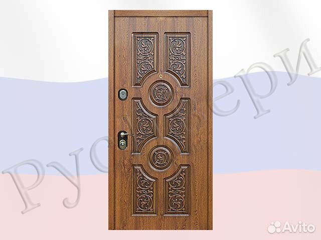 Утепленная металлическая входная дверь для улицы