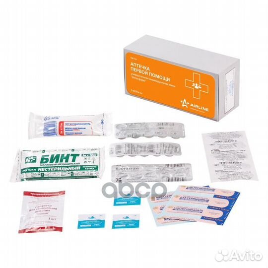 Аптечка универсальная индивидуальная с медикаме