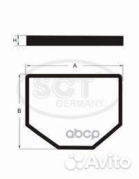 Фильтр салона SCT SAK-266 SAK266 SCT