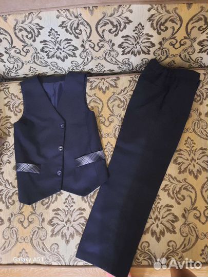 Школьная форма синяя