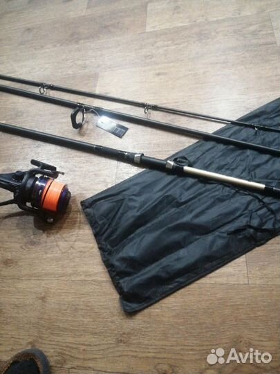 Карповые удилища с катушкой