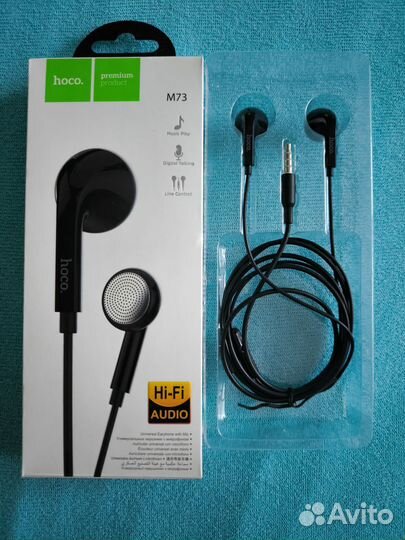 Наушники проводные hoco M73, asometech M9